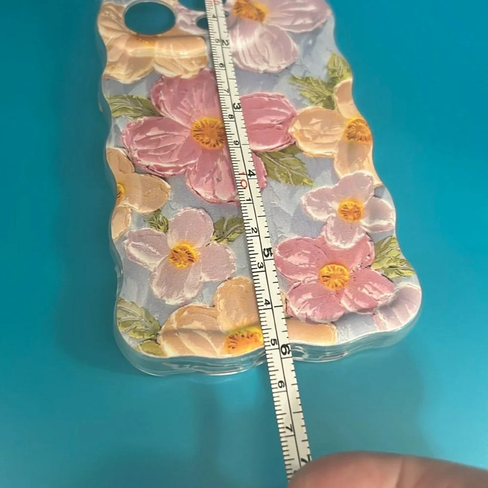 Floral iPhone Case IPhone 14Pro with Pink and Yellow Flowers